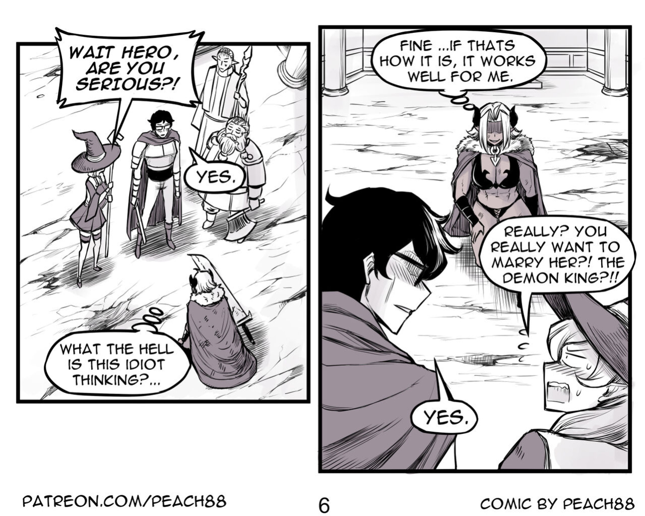 [PeaCh88] Demon King GF ch.1-5 (+Patreon extra)
