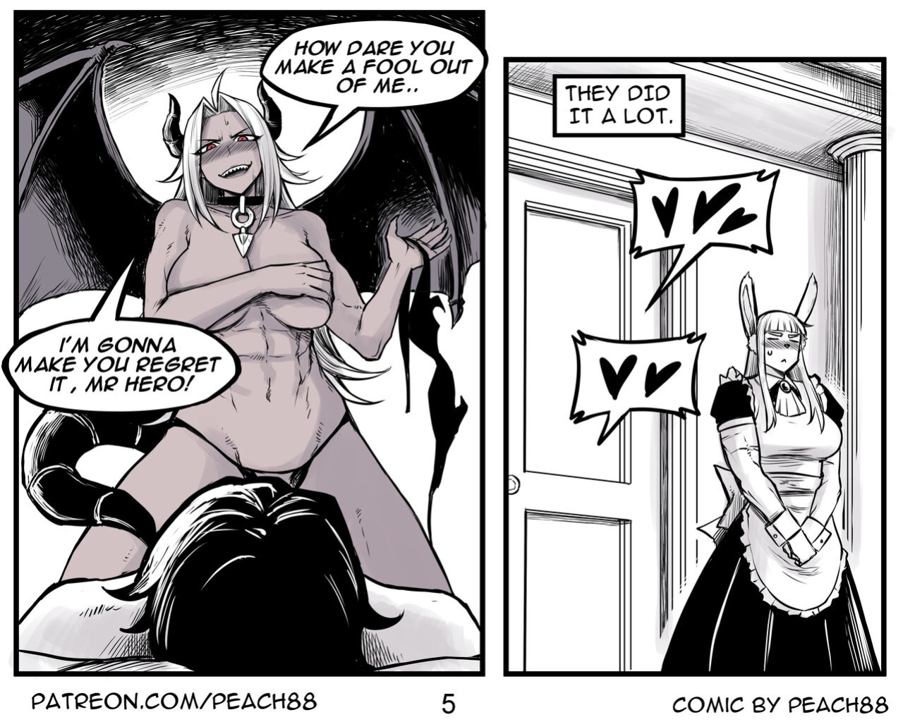 [PeaCh88] Demon King GF ch.1-5 (+Patreon extra)