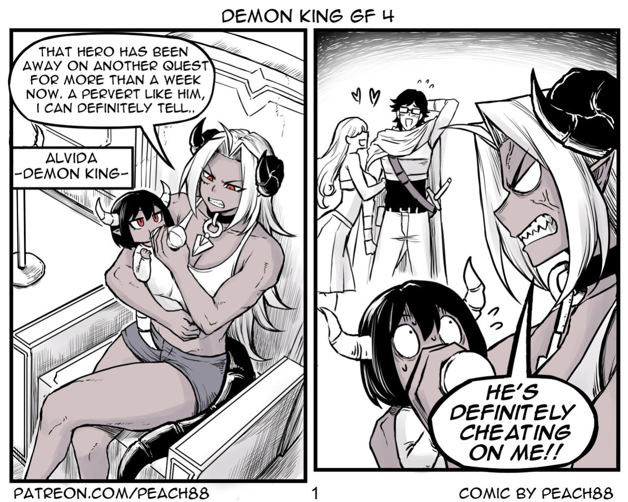 [PeaCh88] Demon King GF ch.1-5 (+Patreon extra)