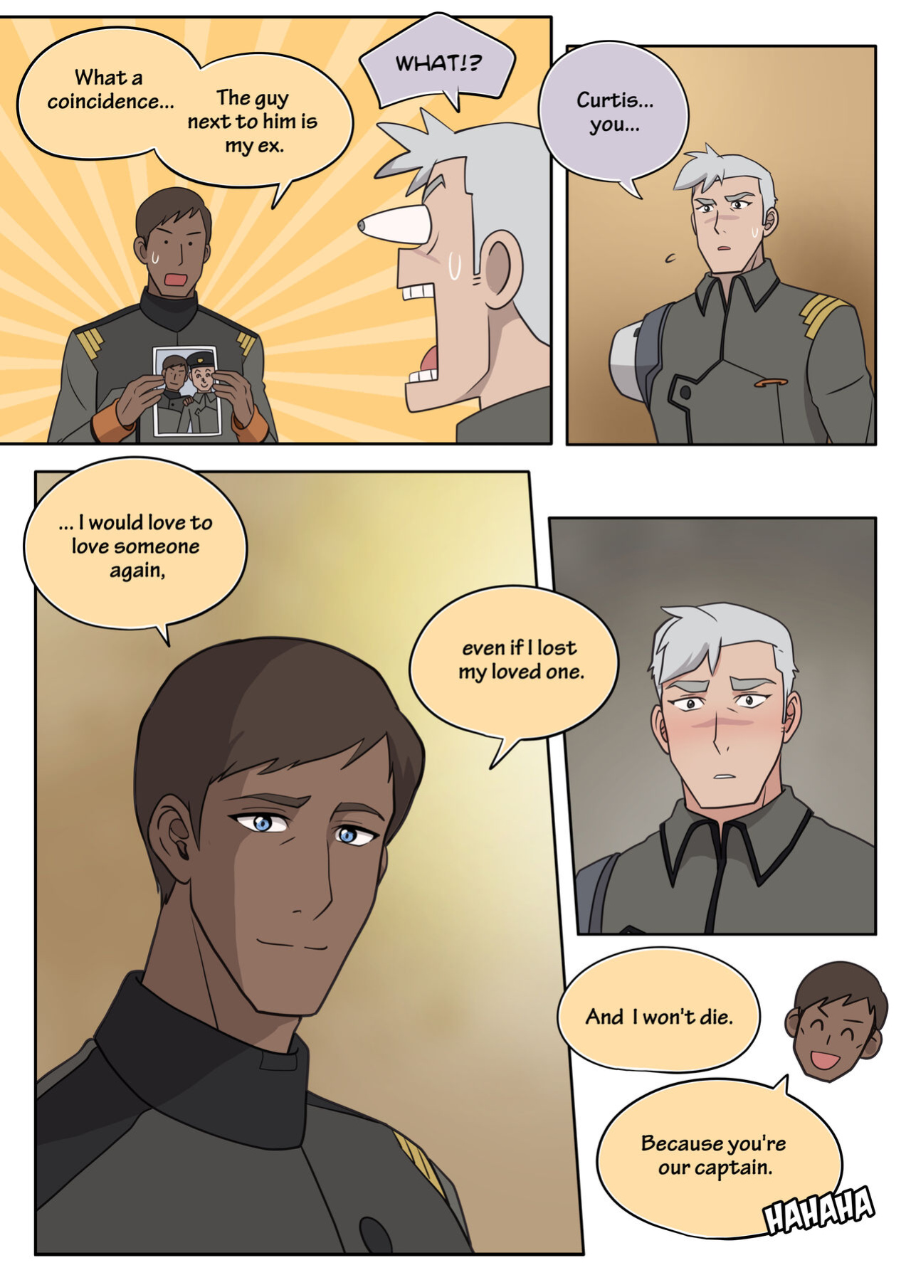 [halleseed] Captain, You’re so CUTE! (Voltron: Legendary Defender) [英語]