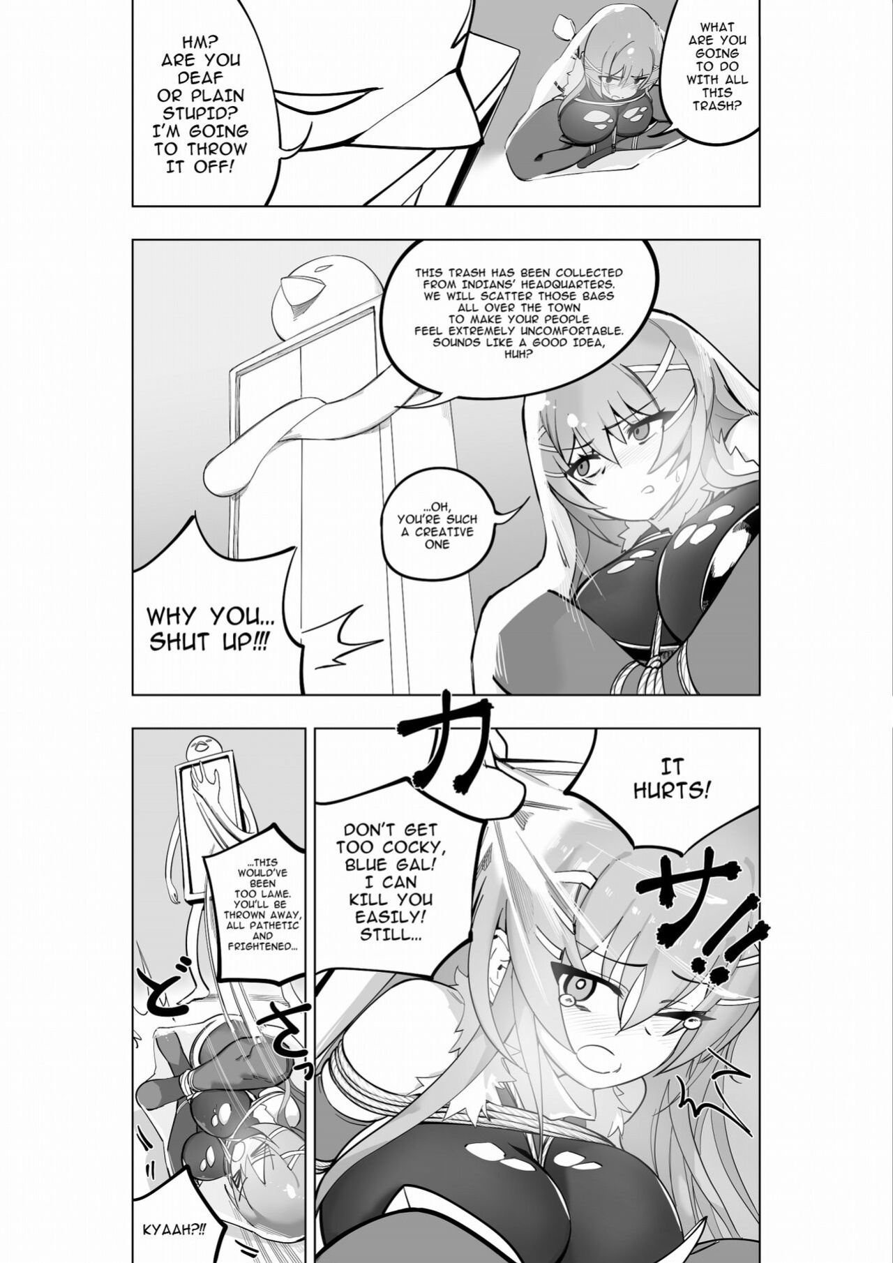 [Yumekakiya (MuuMuu, Kinbakuman)] Mahou Shoujo Western Girls Comic 7-wa Kouhen
