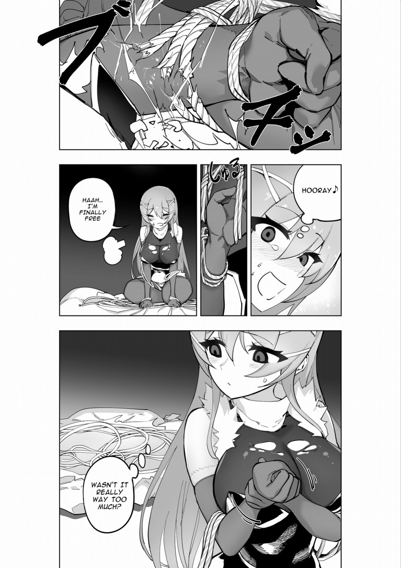 [Yumekakiya (MuuMuu, Kinbakuman)] Mahou Shoujo Western Girls Comic 7-wa Kouhen