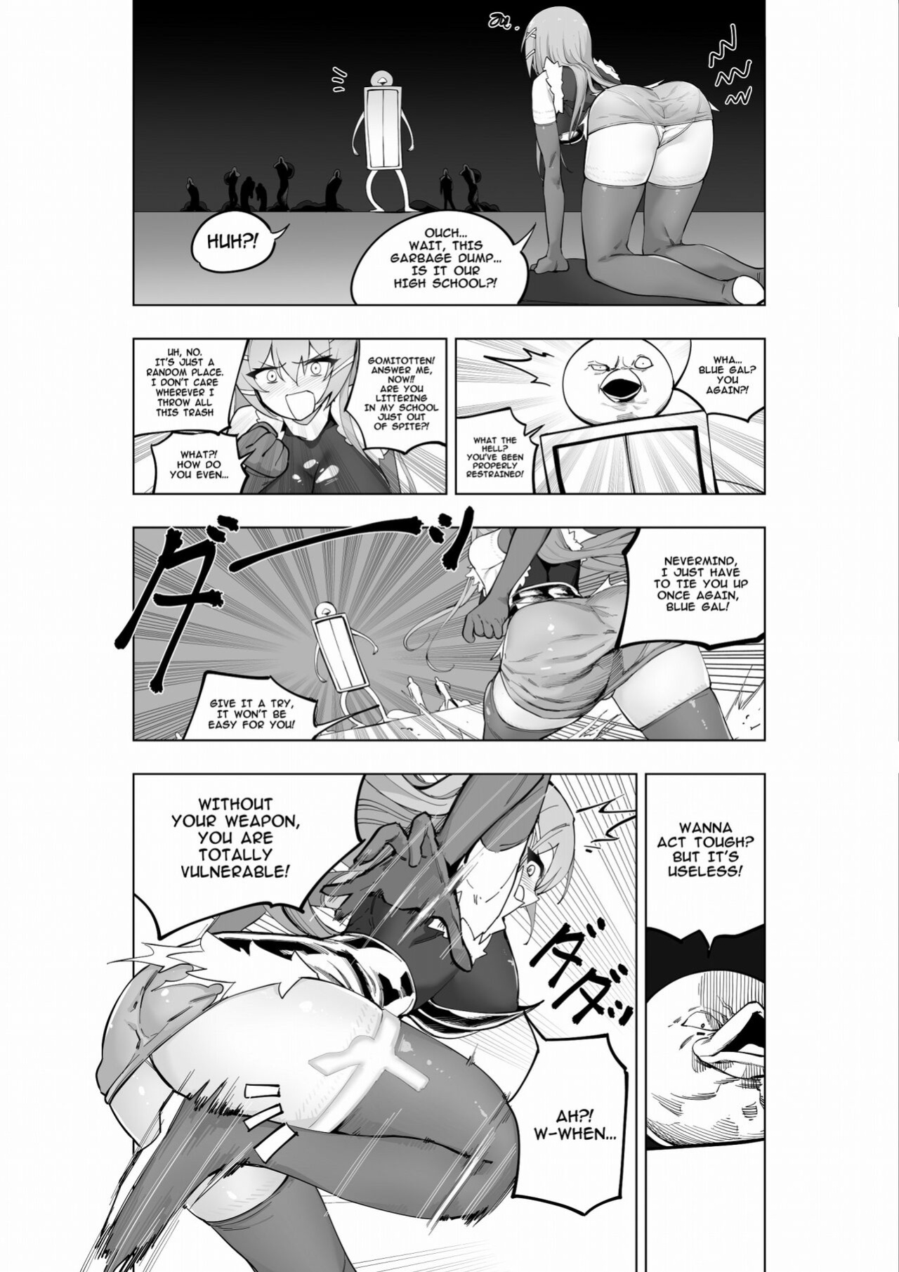 [Yumekakiya (MuuMuu, Kinbakuman)] Mahou Shoujo Western Girls Comic 7-wa Kouhen