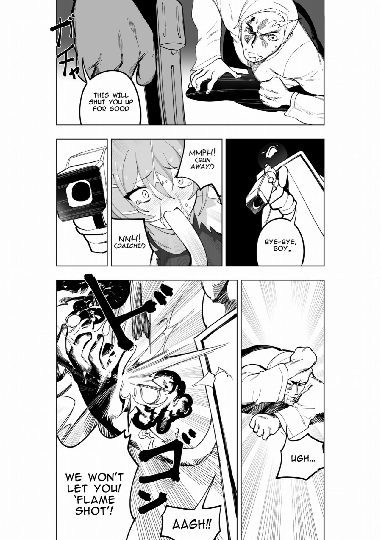 [Yumekakiya (MuuMuu, Kinbakuman)] Mahou Shoujo Western Girls Comic 7-wa Kouhen