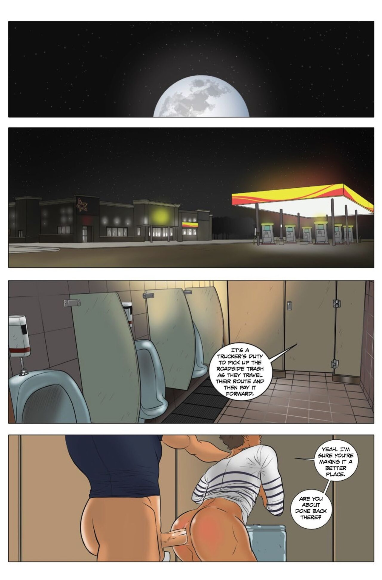 [Sunny Victor] Power Bottoms #1 [Eng]