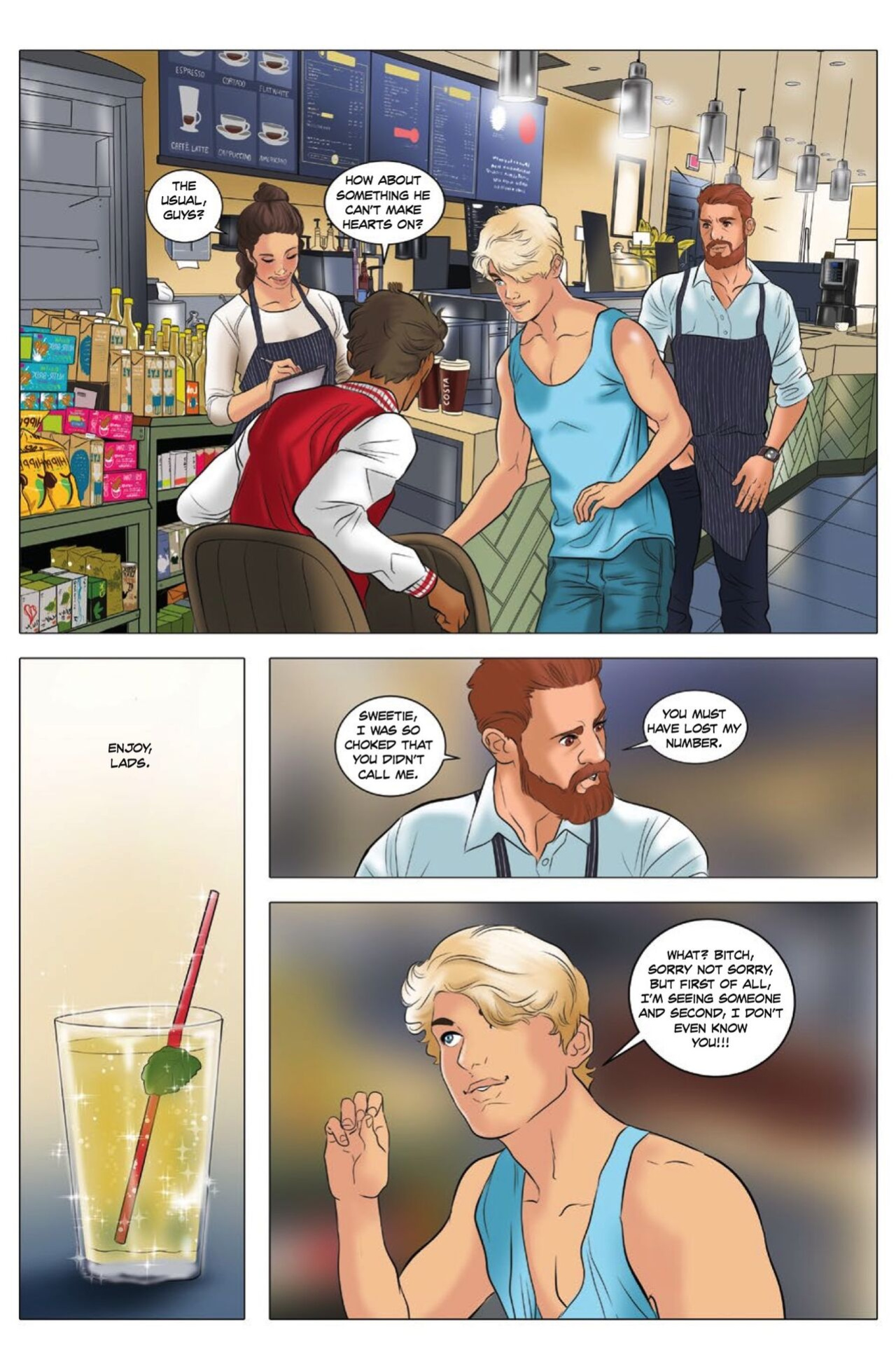 [Sunny Victor] Power Bottoms #1 [Eng]