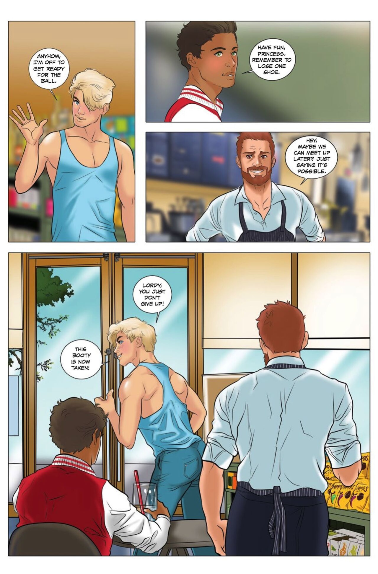 [Sunny Victor] Power Bottoms #1 [Eng]