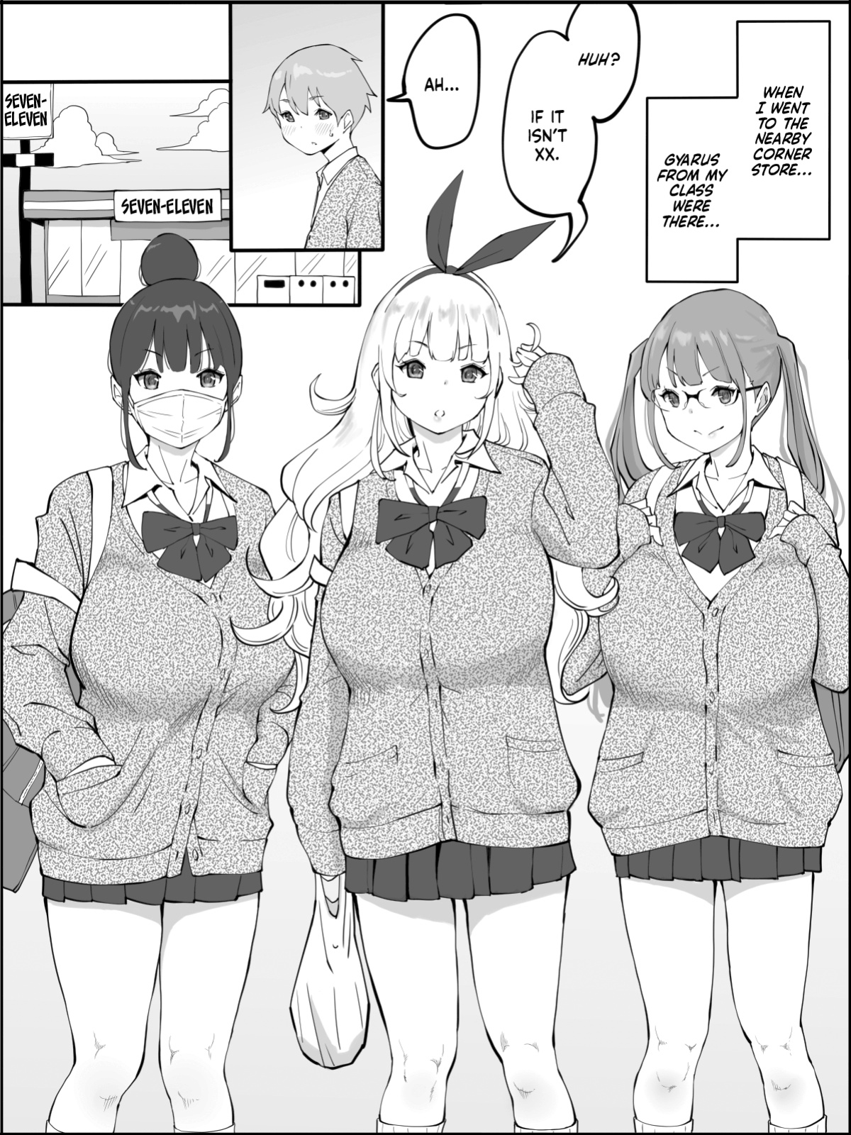 [Ailail (Ail)] Boku ni Harem SeFri ga Dekita Riyuu | How I Got Myself a Harem of Fuckbuddies [head empty]