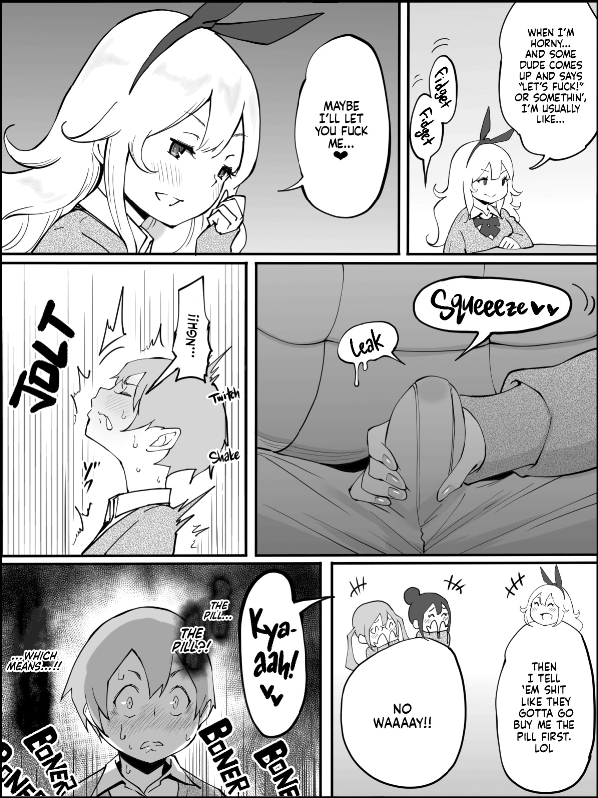[Ailail (Ail)] Boku ni Harem SeFri ga Dekita Riyuu | How I Got Myself a Harem of Fuckbuddies [head empty]