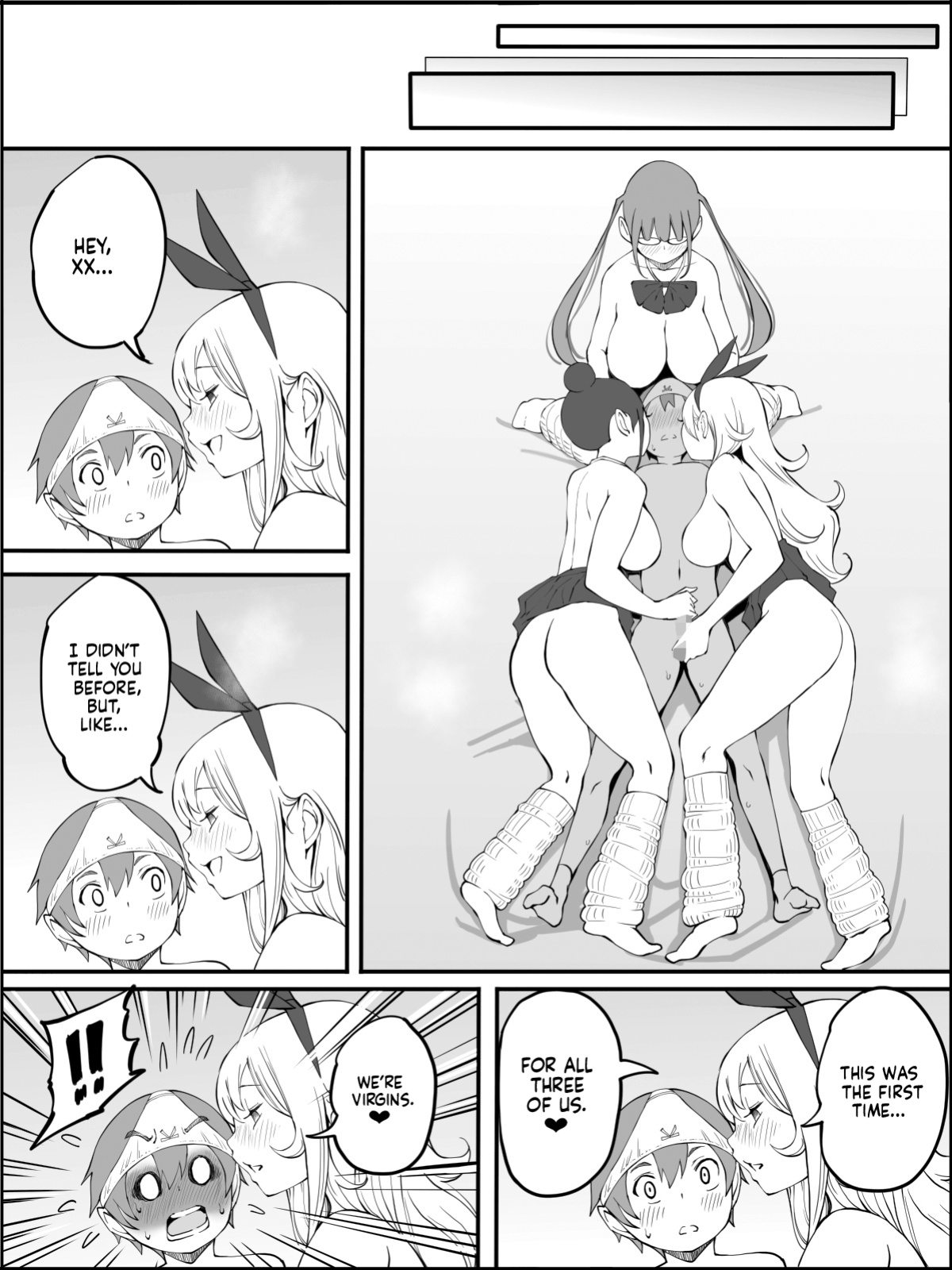 [Ailail (Ail)] Boku ni Harem SeFri ga Dekita Riyuu | How I Got Myself a Harem of Fuckbuddies [head empty]