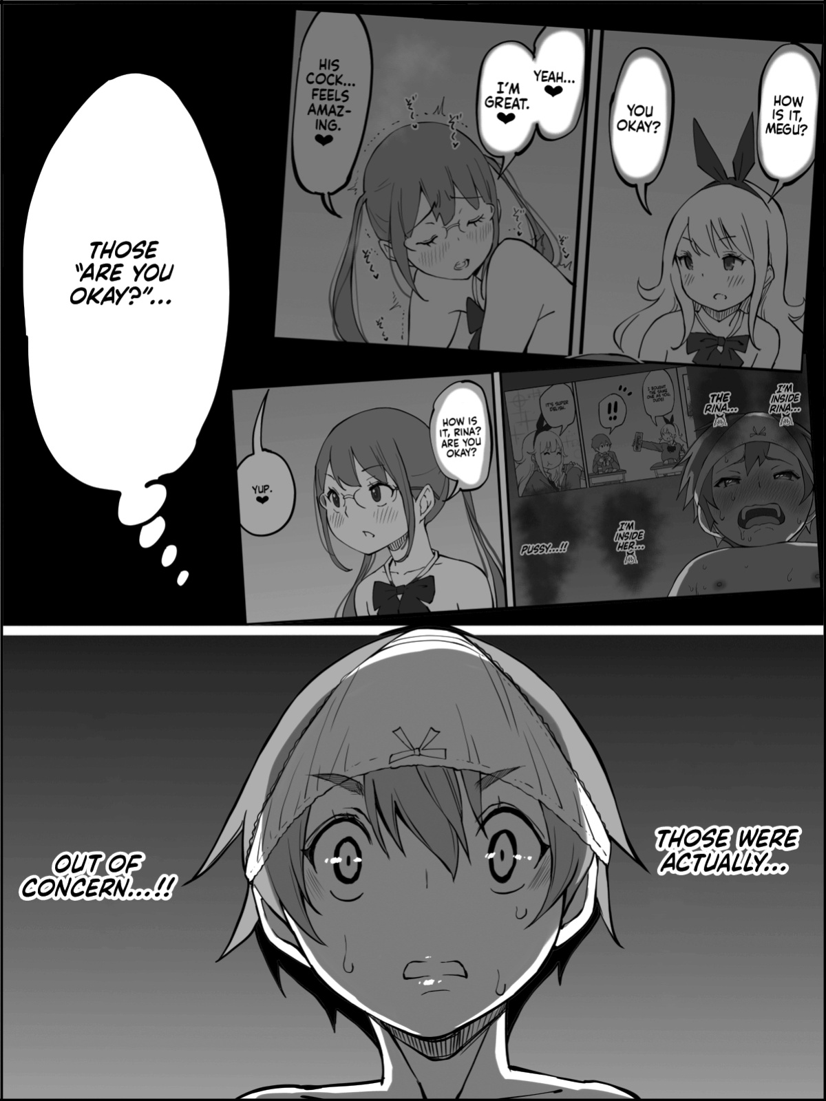 [Ailail (Ail)] Boku ni Harem SeFri ga Dekita Riyuu | How I Got Myself a Harem of Fuckbuddies [head empty]