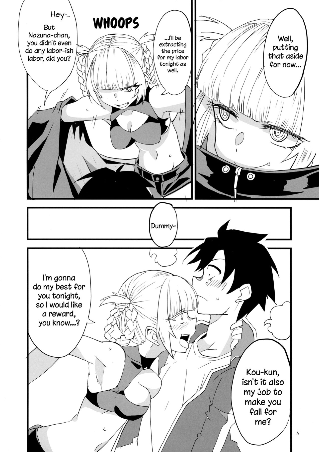 [BlueMage (Aoi Manabu)] Soineya no Uta | Call of the Snooze Shop (Yofukashi no Uta)