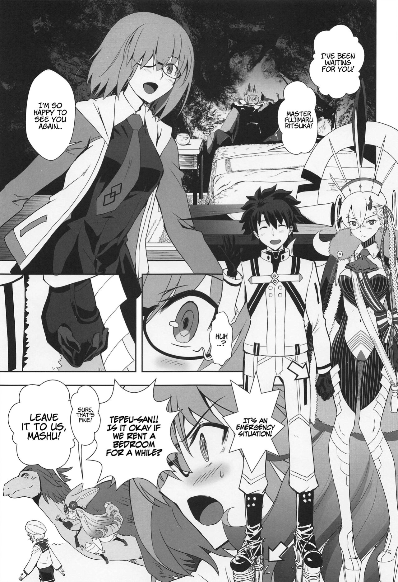 [CRAZY CLOVER CLUB (Kuroha Nue)] LOVELY★U (Fate/Grand Order) [LunaticSeibah]