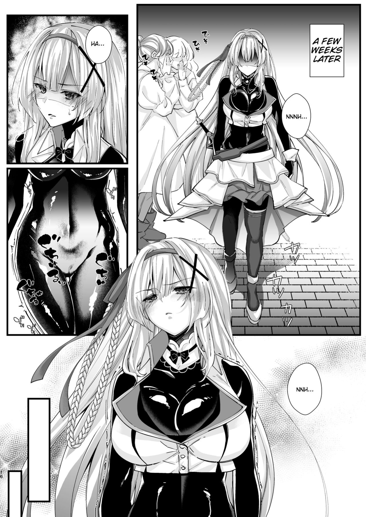 [Seika Kairaku Shoten] Parasite Rubber -The Tale of a Princess Knight Parasitized by Black Rubber Tentacle Clothes- [Mikodayo]