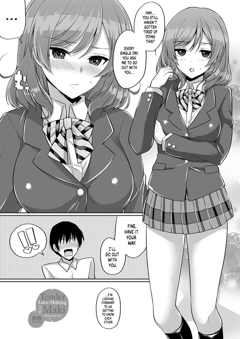 [liz project (Miyamoto Liz)] Maki to Icha Love Ecchi | Tender Love-Making With Maki (Love Live!) [head empty]