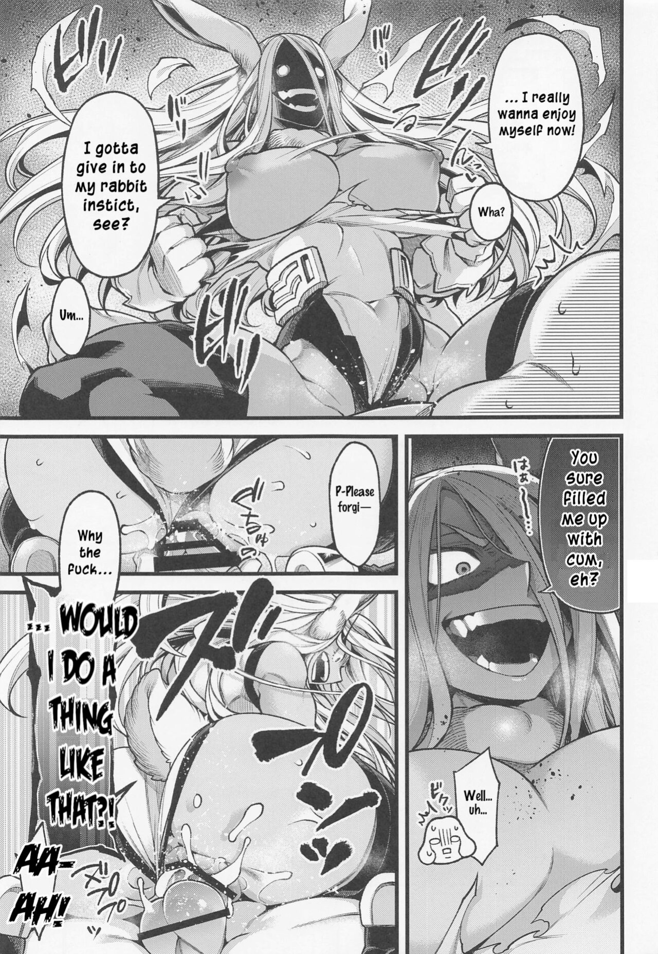 (C101) [ITIBOSI (Takatsuki Ichi)] Ganbare!! Rabbit Hero!!! | Hang in there, Rabbit Hero! (Boku no Hero Academia) [joobuspaidatr]