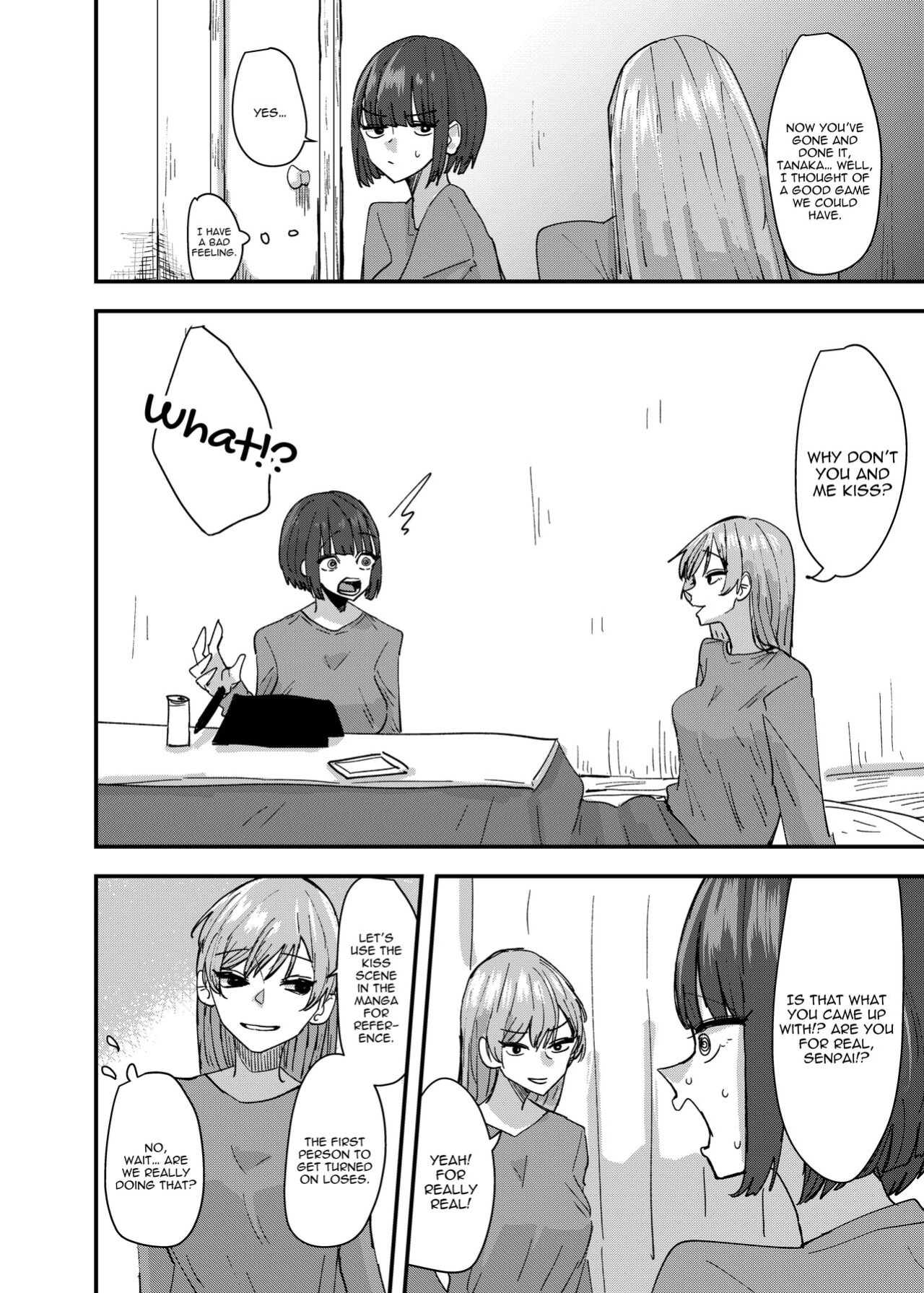 [Aweida] Daigaku no Senpai to Nori de Kiss Shitetara Sono Hi no Uchi ni Issen Koechatta Hanashi | A Story About Kissing A College Senior And Crossing The Line In The Same Day [IXIA WORKS]