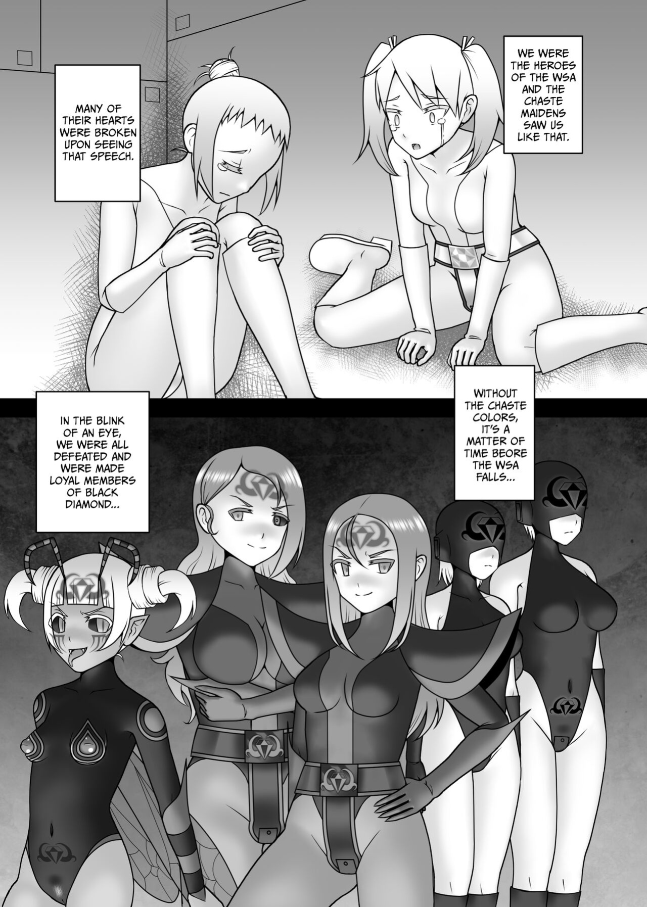 [STUDIO HP+ (IceLee)] Teisou Sentai Virginal Colors Saishuuwa | Chastity Sentai Chaste Colors Ch. 6