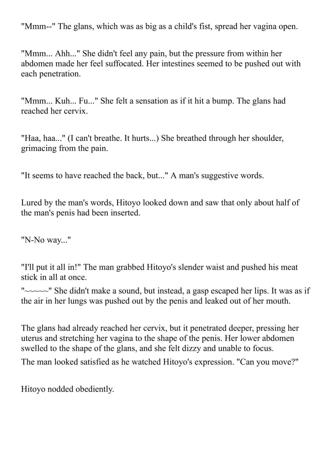 [Pony Farm (Bonnie)] Hitoyo-chan no Junan Short Story 3