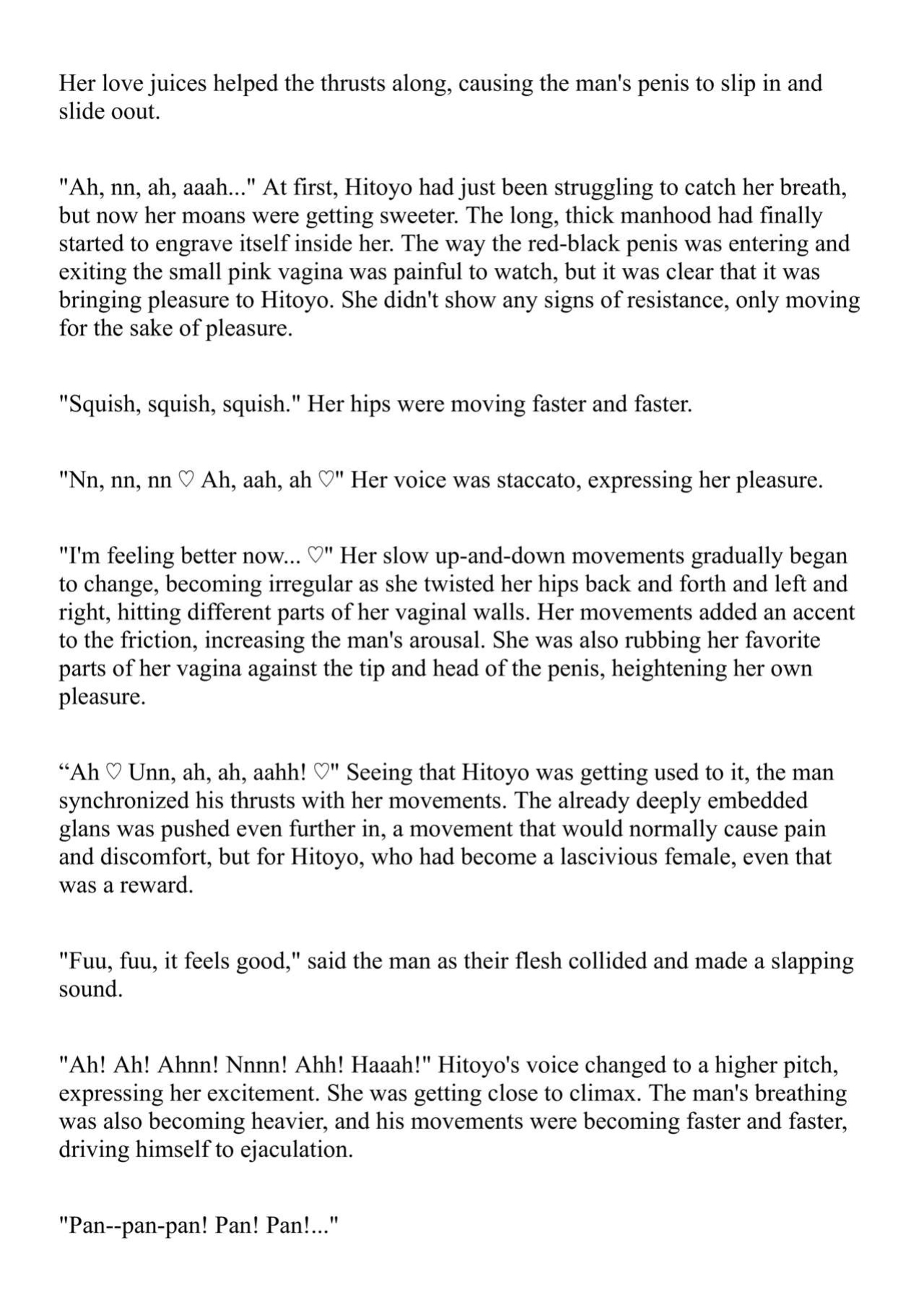 [Pony Farm (Bonnie)] Hitoyo-chan no Junan Short Story 3