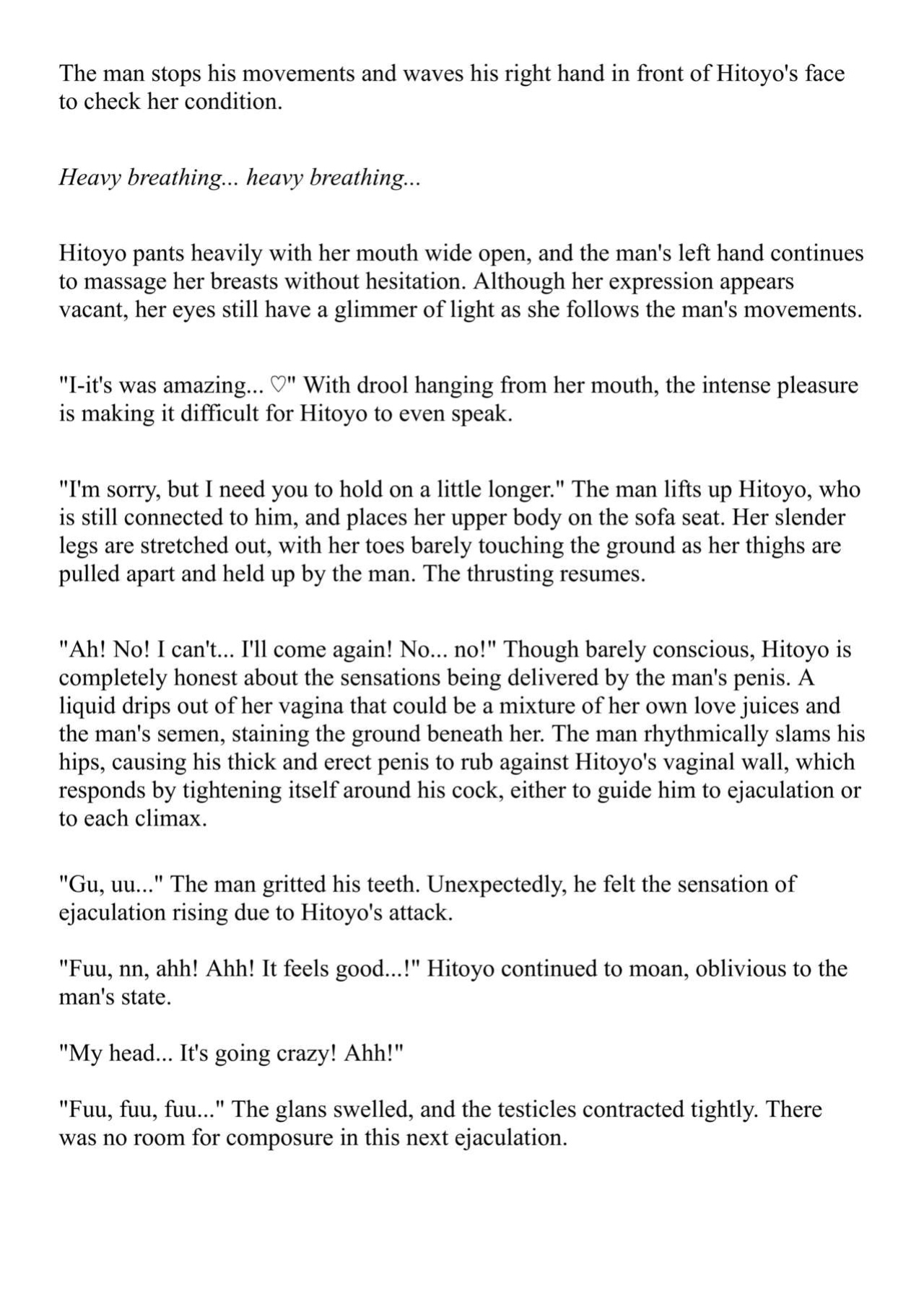 [Pony Farm (Bonnie)] Hitoyo-chan no Junan Short Story 3