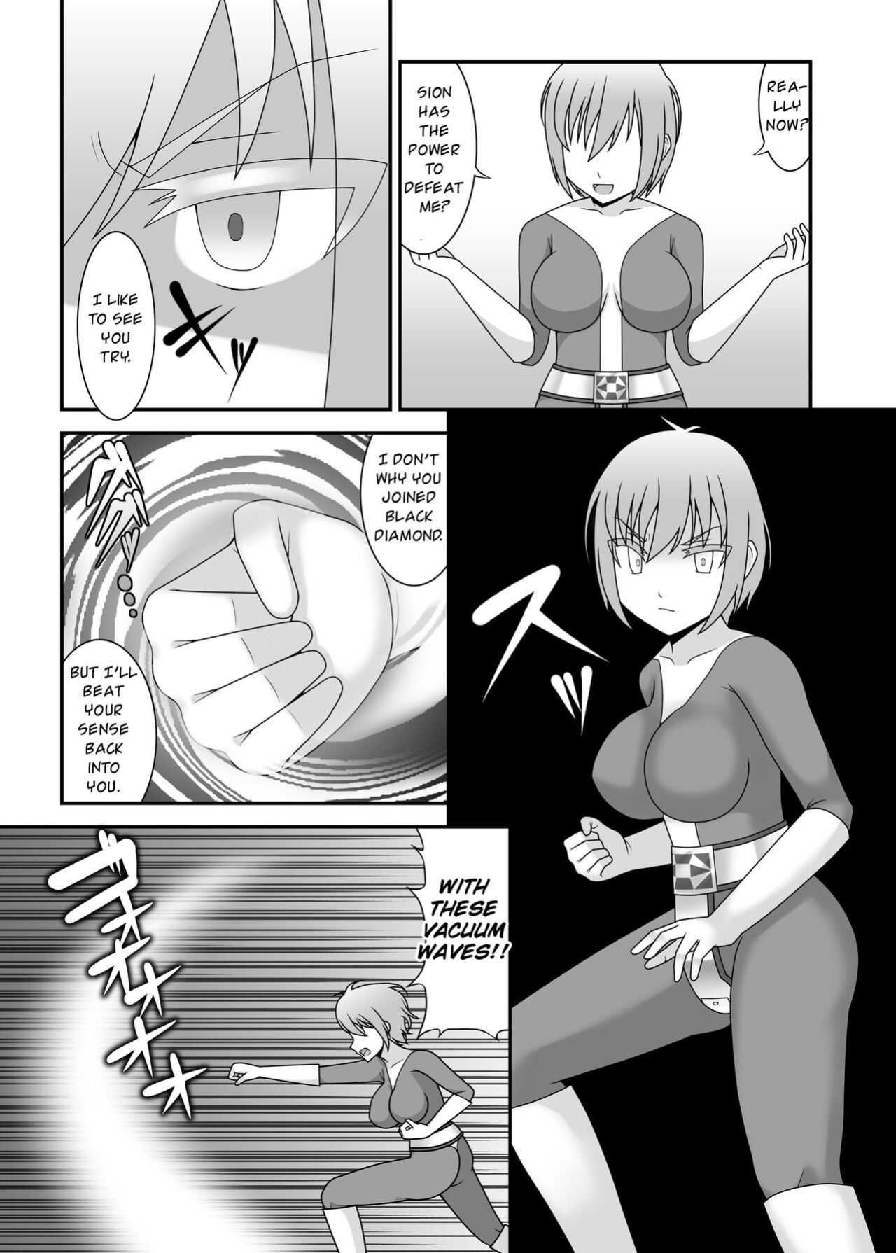 [STUDIO HP+ (IceLee)] Teisou Sentai Virginal Colors Ch.3 | Chastity Sentai Chaste Colors Ch. 3