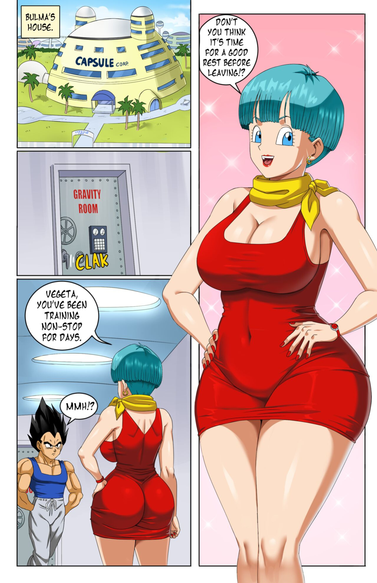 [Pink Pawg] Break Time (Dragon Ball Z)
