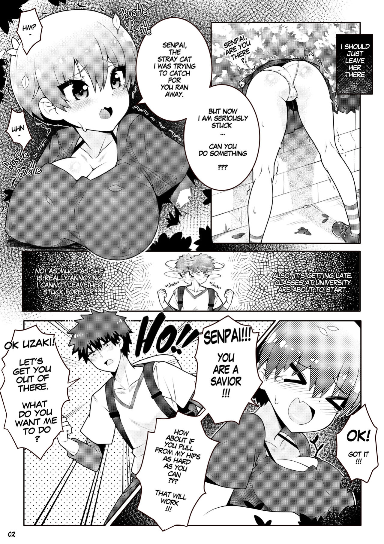 [Virus.G] Stuck Together - Uzaki-chan - FANBOOK (Uzaki-chan wa Asobitai!)