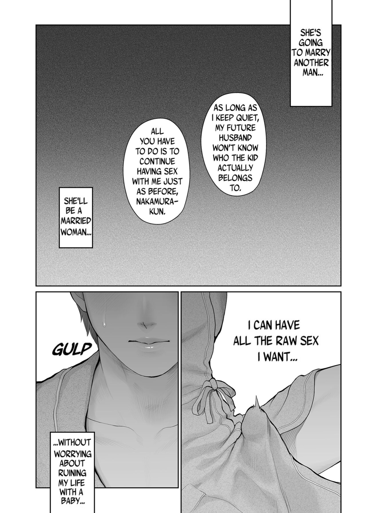 [E☆Roman Koubou (Edogawa Roman)] Hoka no Otoko to Kekkon Shitara Anata no Kodane Kureru? [Uncensored]