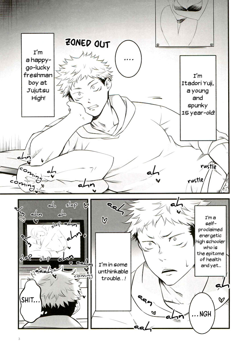 [Jurei no Mori (Ayame)] Tonari no Anoko ga Kawaikute! | The Boy Next Door Is So Cute (Jujutsu Kaisen) [Nonsense Group HQ]