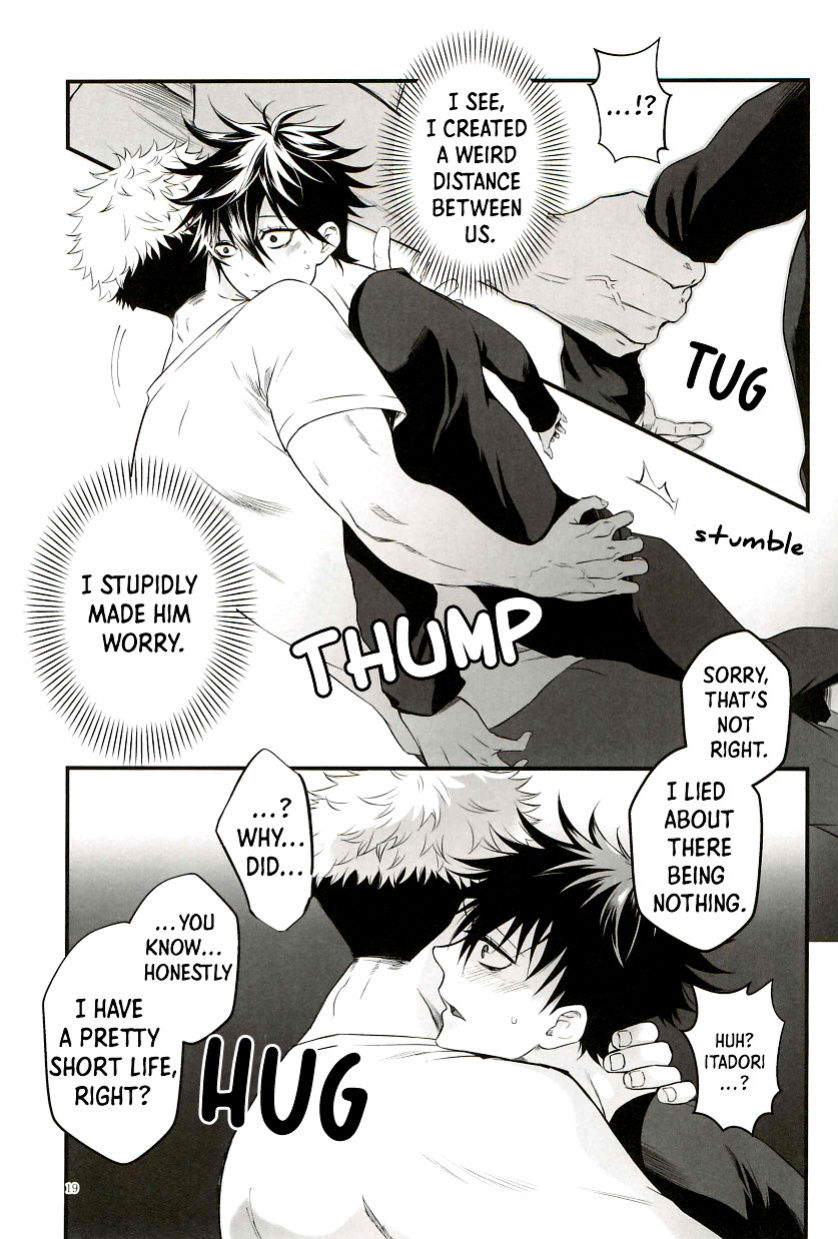 [Jurei no Mori (Ayame)] Tonari no Anoko ga Kawaikute! | The Boy Next Door Is So Cute (Jujutsu Kaisen) [Nonsense Group HQ]