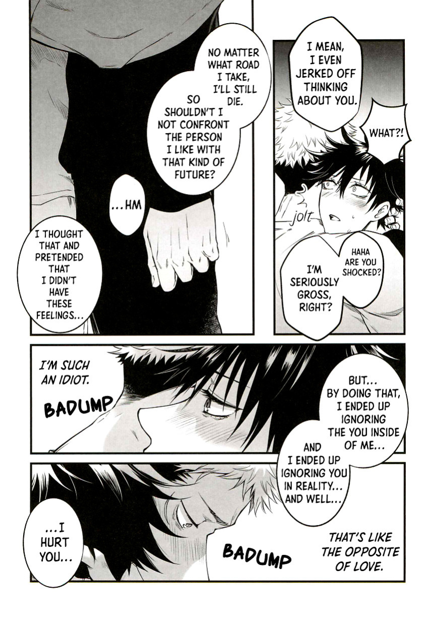 [Jurei no Mori (Ayame)] Tonari no Anoko ga Kawaikute! | The Boy Next Door Is So Cute (Jujutsu Kaisen) [Nonsense Group HQ]