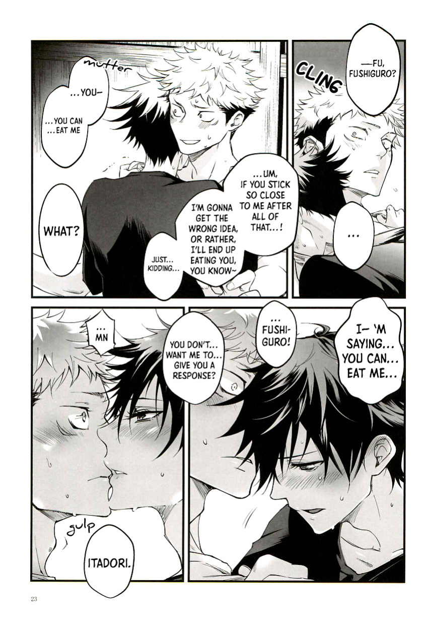 [Jurei no Mori (Ayame)] Tonari no Anoko ga Kawaikute! | The Boy Next Door Is So Cute (Jujutsu Kaisen) [Nonsense Group HQ]