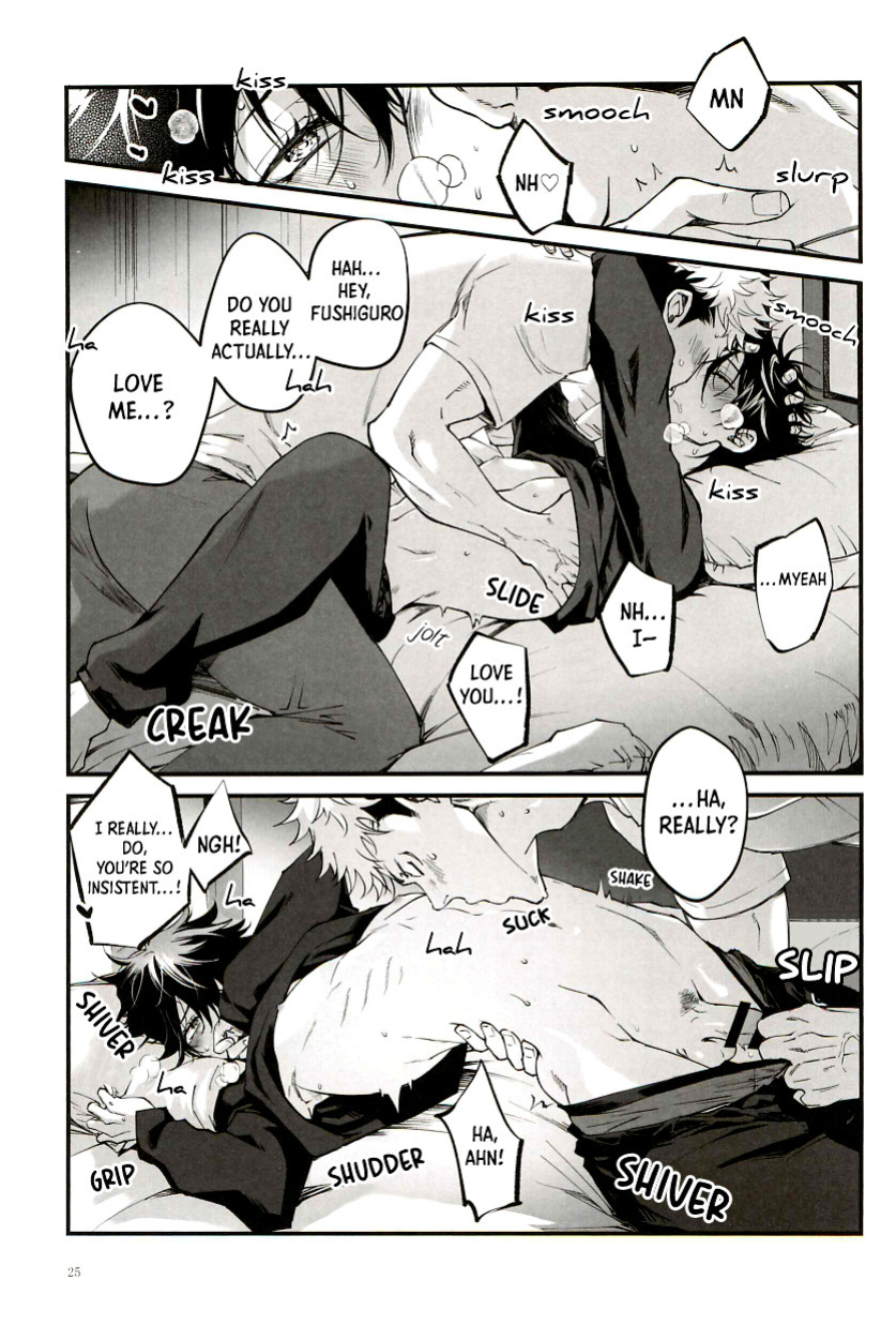 [Jurei no Mori (Ayame)] Tonari no Anoko ga Kawaikute! | The Boy Next Door Is So Cute (Jujutsu Kaisen) [Nonsense Group HQ]