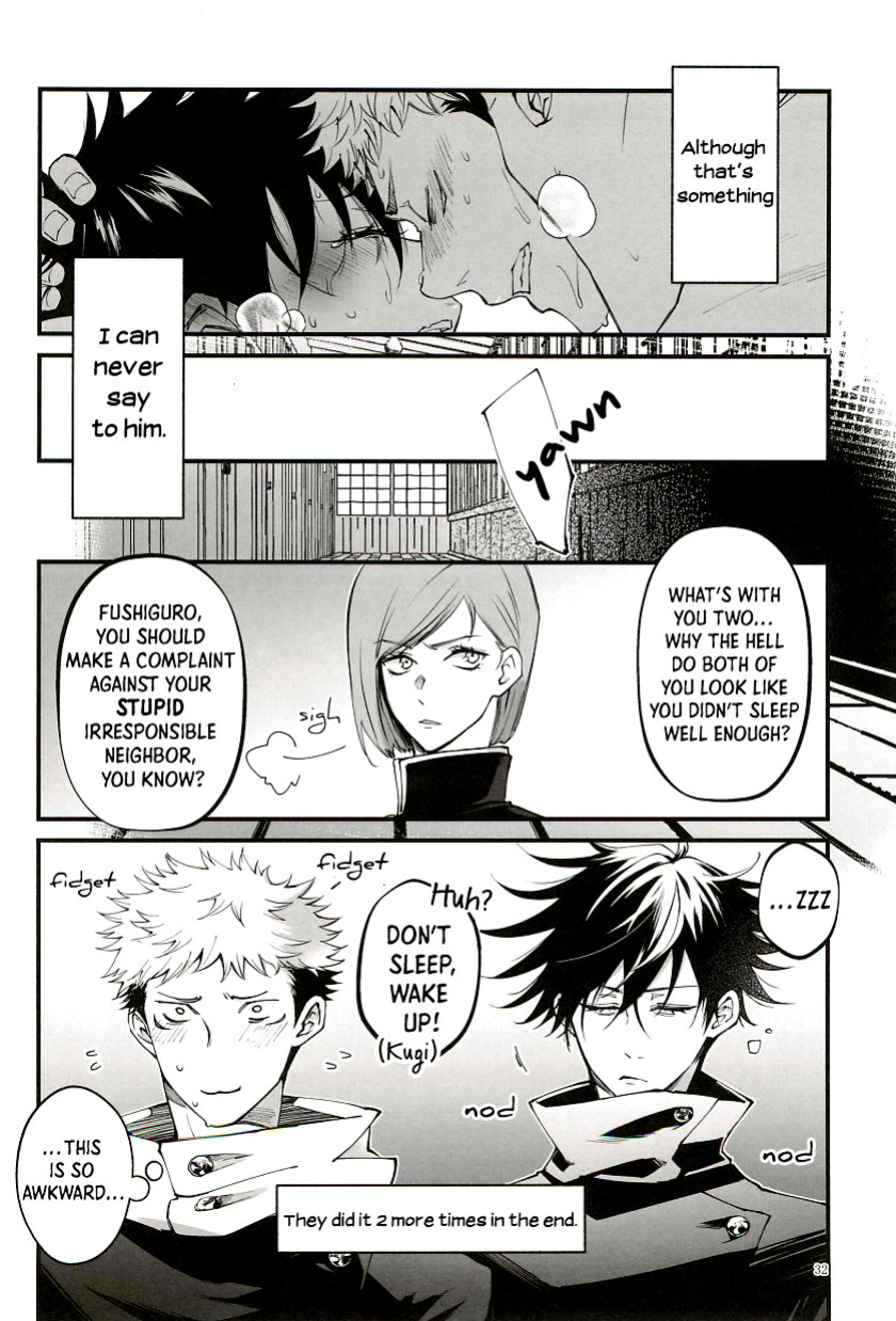 [Jurei no Mori (Ayame)] Tonari no Anoko ga Kawaikute! | The Boy Next Door Is So Cute (Jujutsu Kaisen) [Nonsense Group HQ]