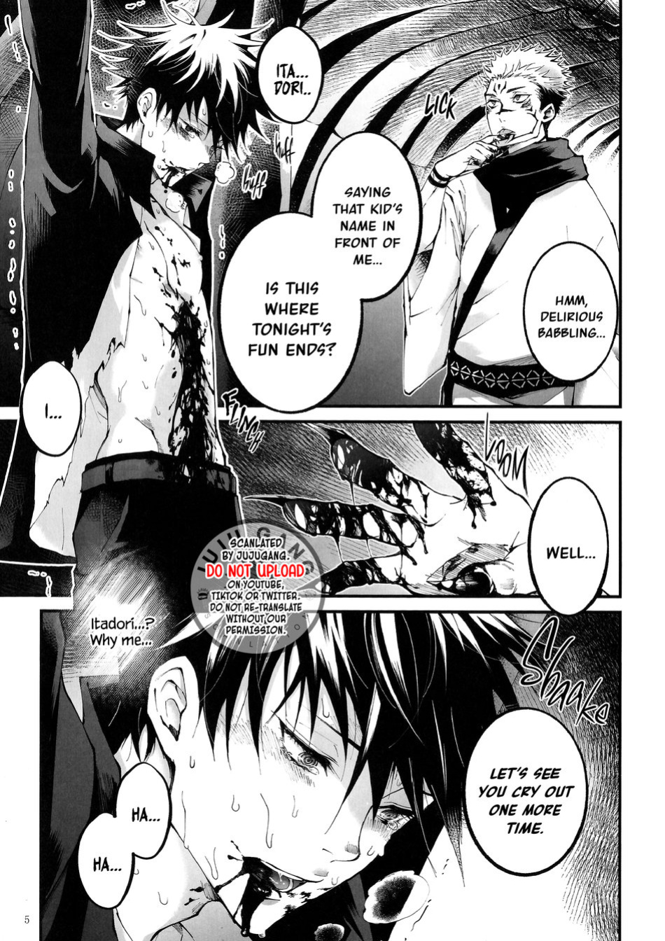 [Jurei no Mori (Ayame)] Kougyoku ga Kuzure Iku | The Ruby Will Shatter (Jujutsu Kaisen) [Nonsense Group HQ]
