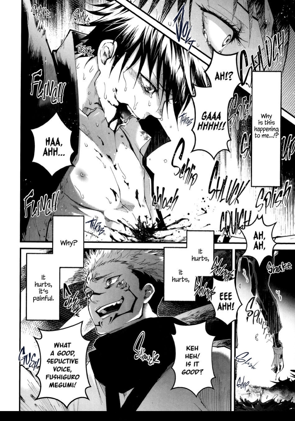 [Jurei no Mori (Ayame)] Kougyoku ga Kuzure Iku | The Ruby Will Shatter (Jujutsu Kaisen) [Nonsense Group HQ]