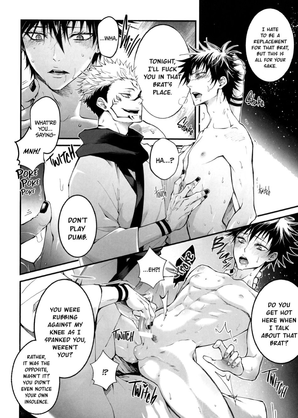 [Jurei no Mori (Ayame)] Kougyoku ga Kuzure Iku | The Ruby Will Shatter (Jujutsu Kaisen) [Nonsense Group HQ]