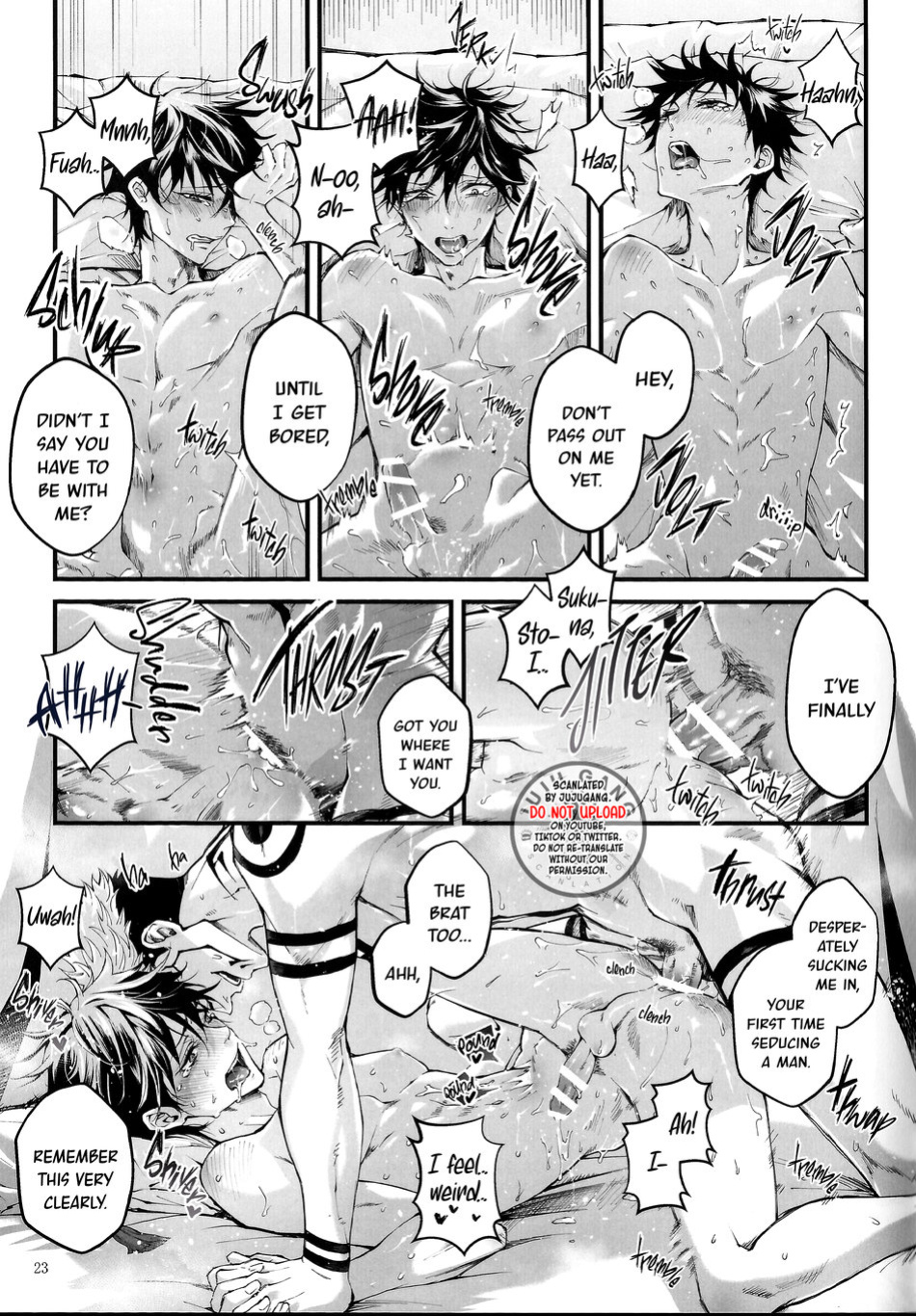 [Jurei no Mori (Ayame)] Kougyoku ga Kuzure Iku | The Ruby Will Shatter (Jujutsu Kaisen) [Nonsense Group HQ]