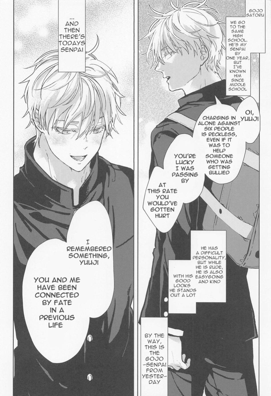 (Chou Yougen 2022) [Diethelm (Mizuyuki)] Denpa Senpai (Jujutsu Kaisen) [Honyakushumi]