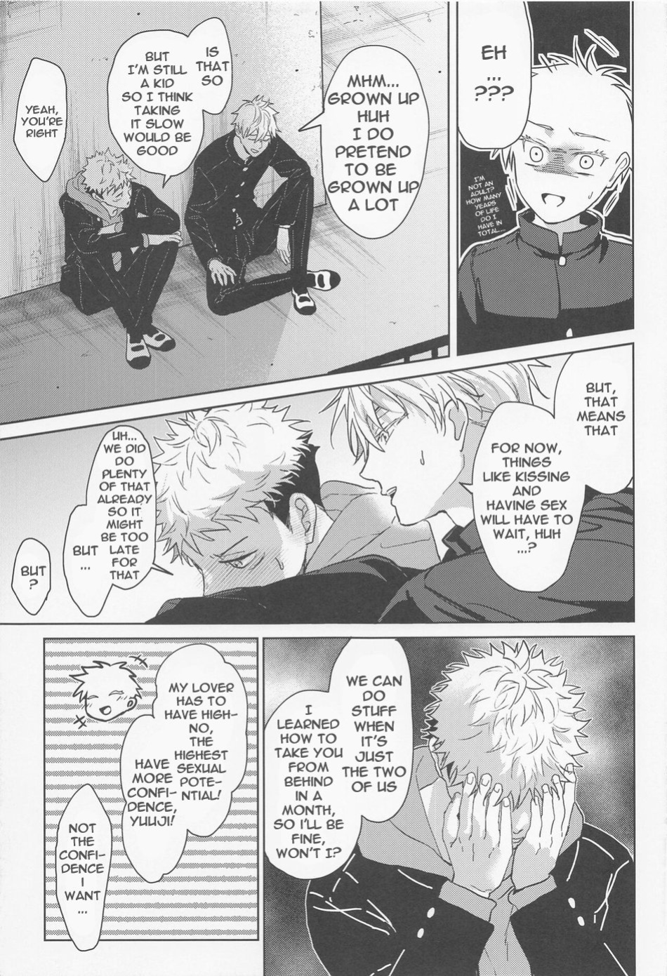(Chou Yougen 2022) [Diethelm (Mizuyuki)] Denpa Senpai (Jujutsu Kaisen) [Honyakushumi]