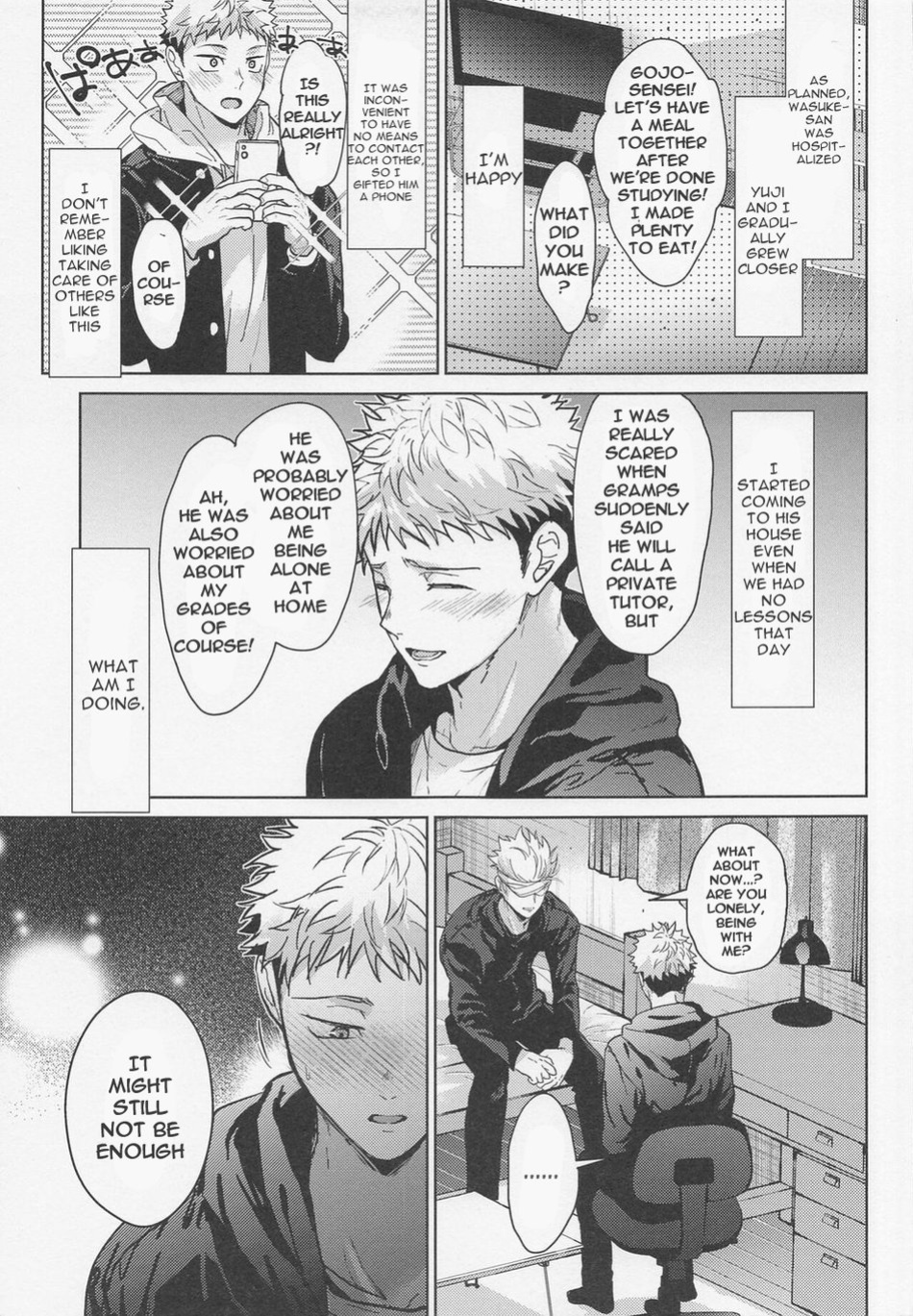 [Diethelm (Mizuyuki)] Warui Hito (Jujutsu Kaisen) [Honyakushumi]