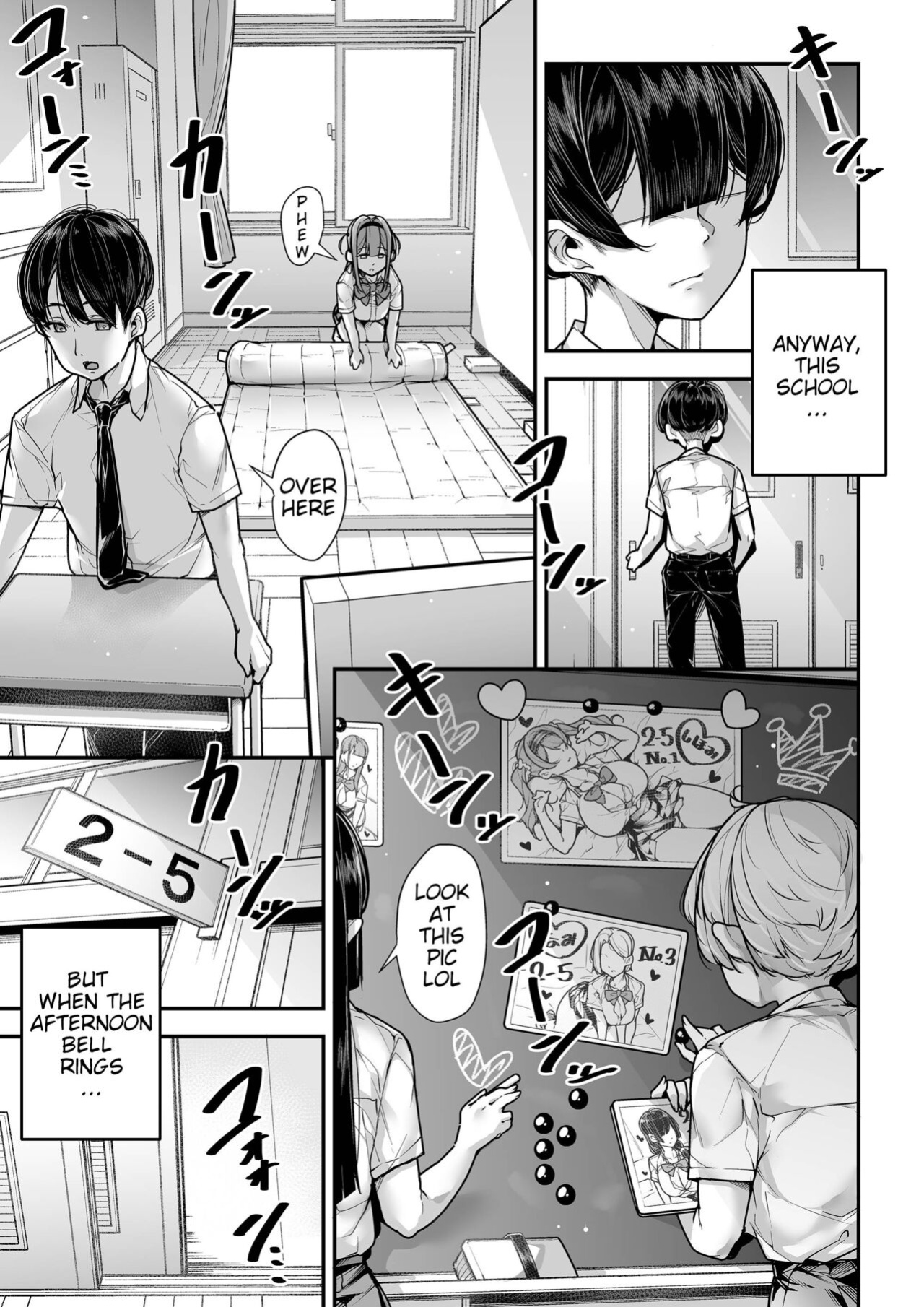 [Misaki (Gennsui)] Kokugo Sansuu Rika fuuzoku 2 Jigenme (Ouch Translations)