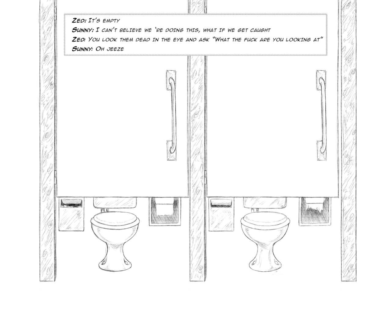 [Helmeet El Gato] Restroom Railings