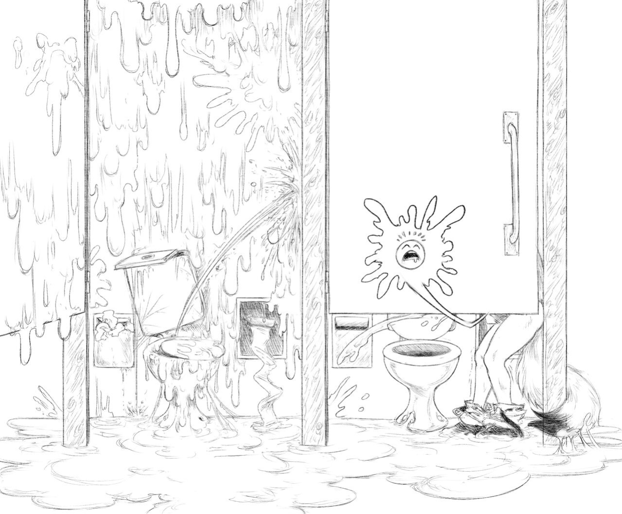 [Helmeet El Gato] Restroom Railings