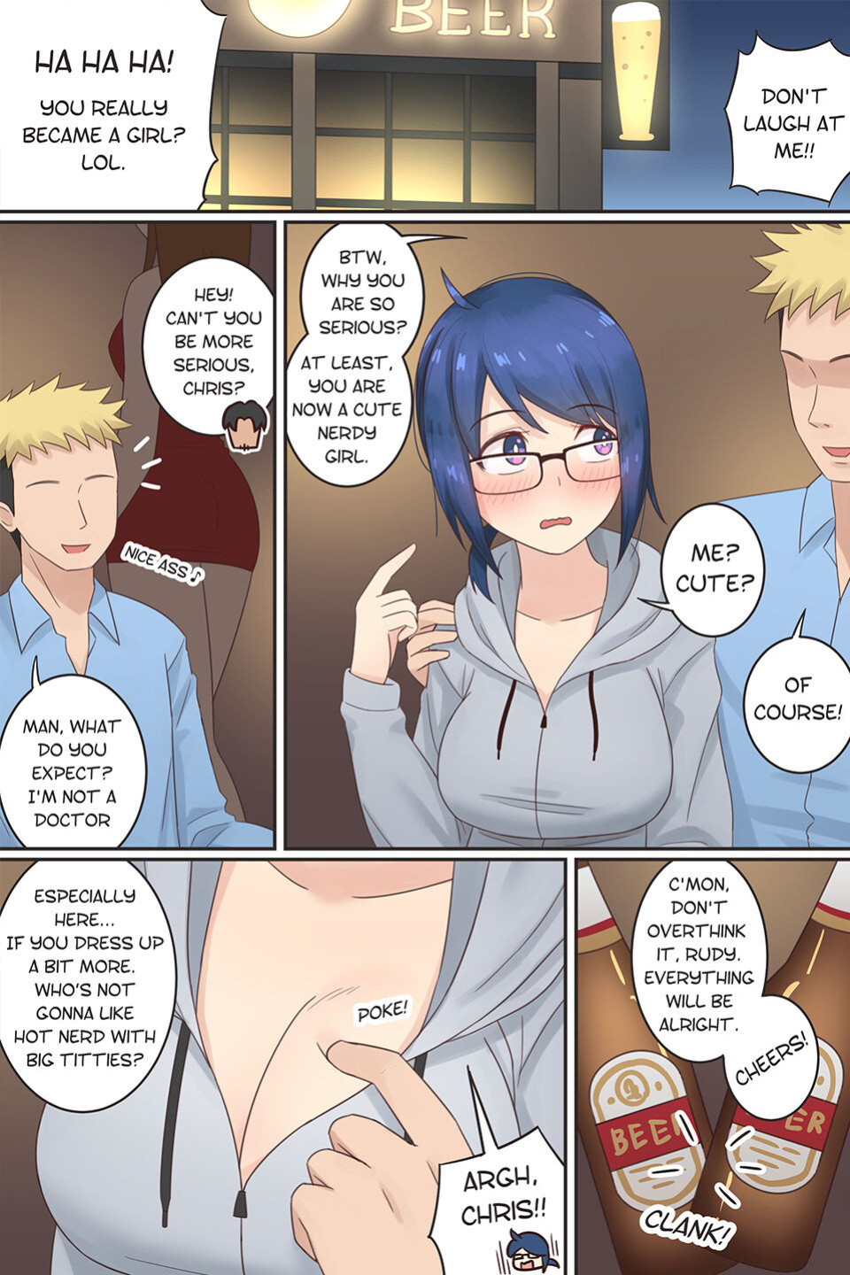[RudySaki] Rudy and Her Boys Remake Ch.1