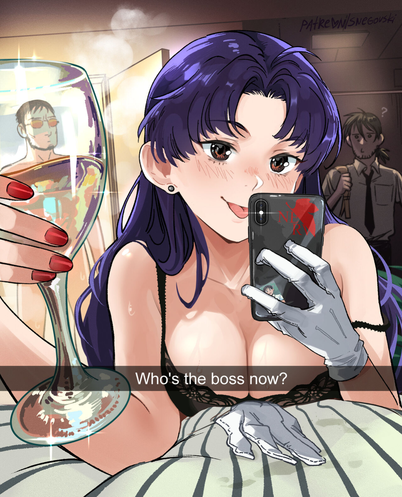 [Snegovski] Misato, the boss???? (Neon Genesis Evangelion)