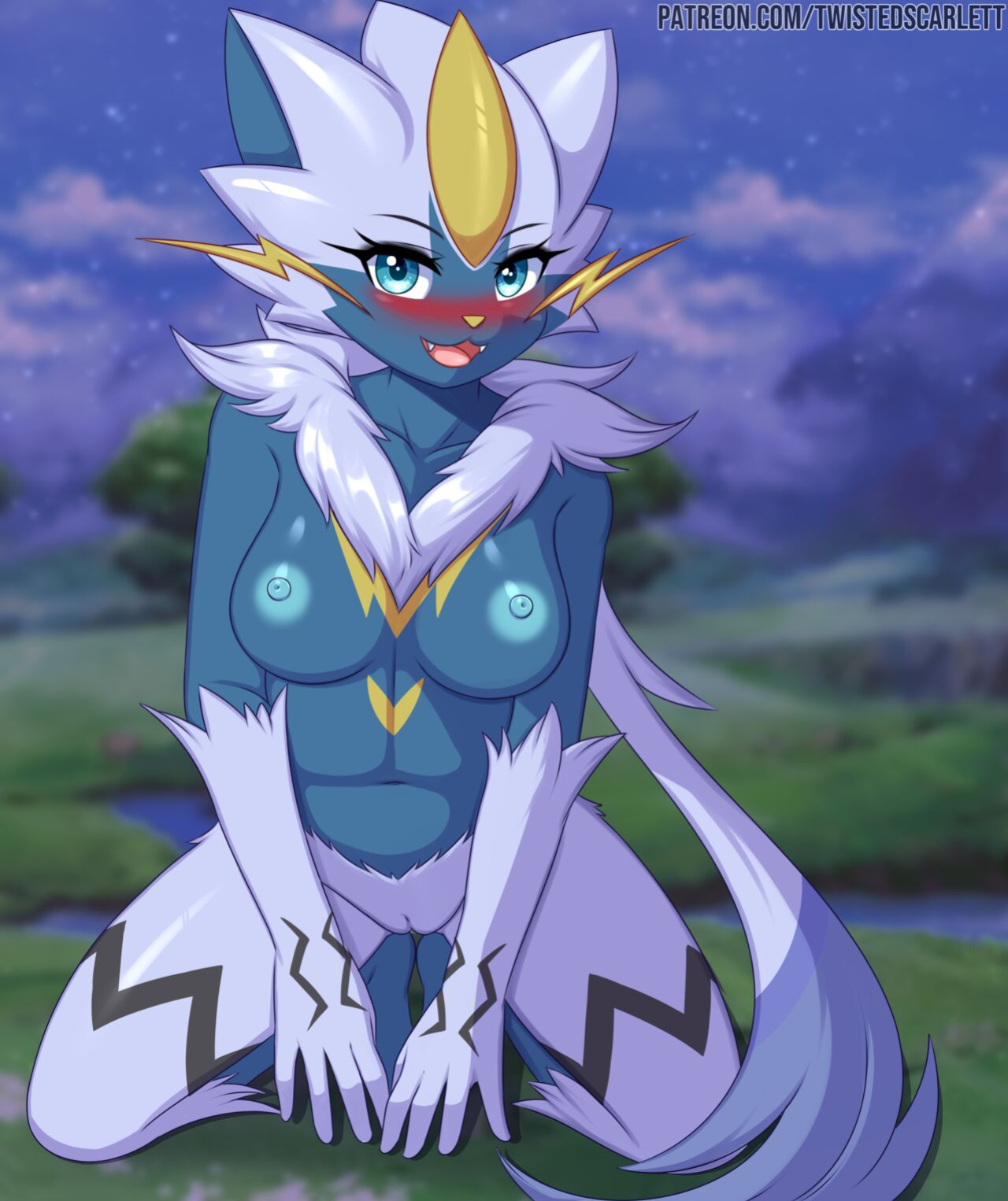 [TwistedScarlett60] Thunder Cat (Pokémon)