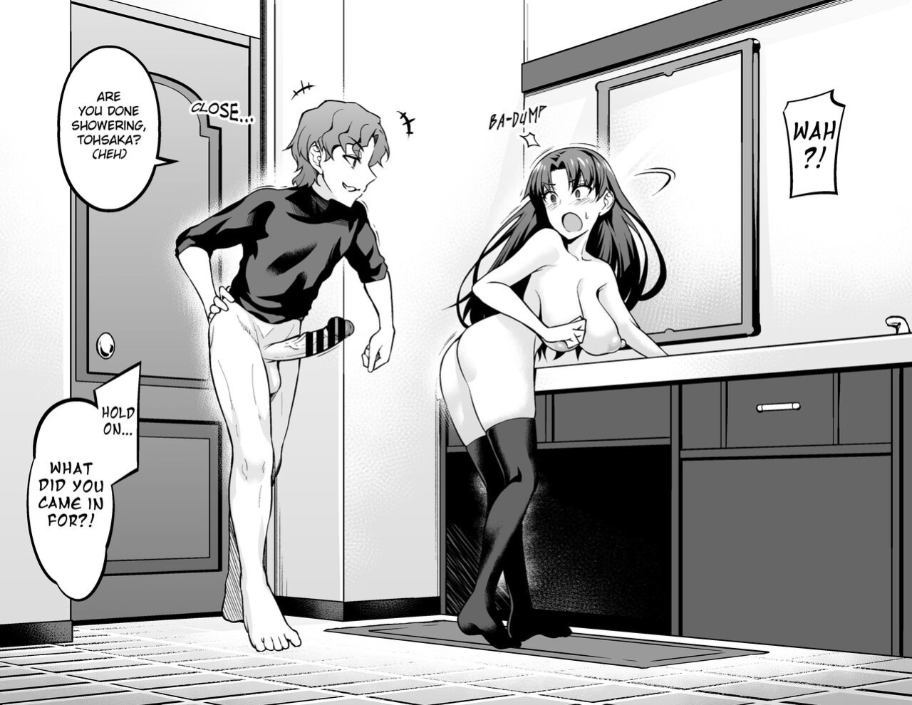 [Ankoman] Tohsaka Rin, Shinji to Uwaki Sex Suru (Fate/Grand Order) {Mant}