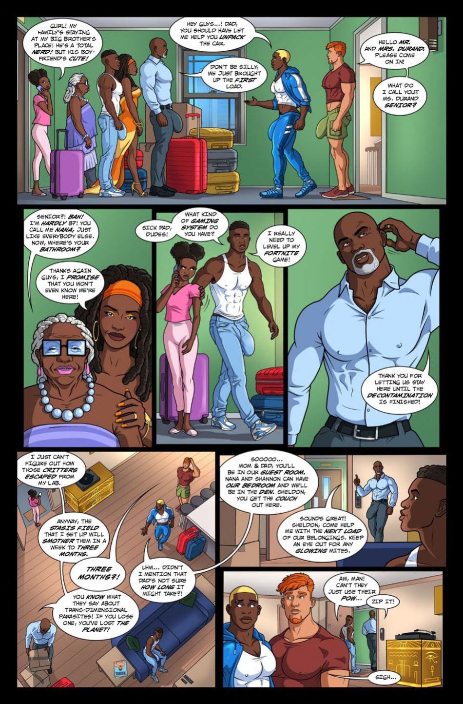 [Alexander, Patrick Fillion] My Boyfriend is a Superhero #3 [Eng]